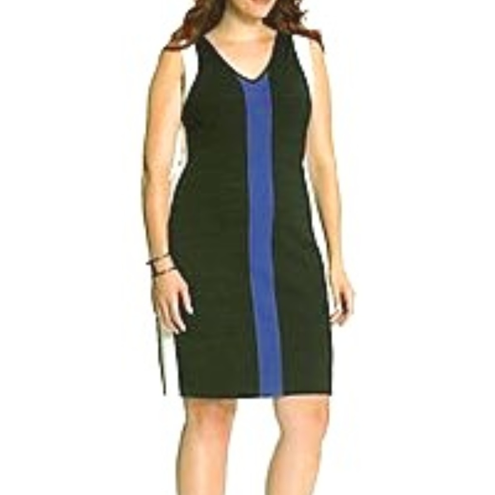 Colorblock Bandage Dress